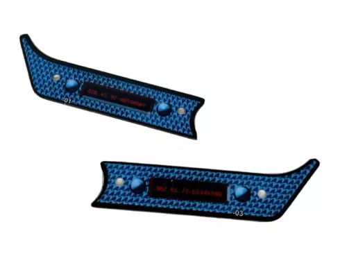 Stern Star Trek Pinball Laneguide Plastic Set New Pinball Machine Lane Parts