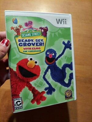 セサミストリート レディ,セット,グローバー！  Sesame Street: Ready  Set  Grover！ Nintendo Wii Sesame Street: Ready, Set, Grover (Nintendo Wii, 2011) Free