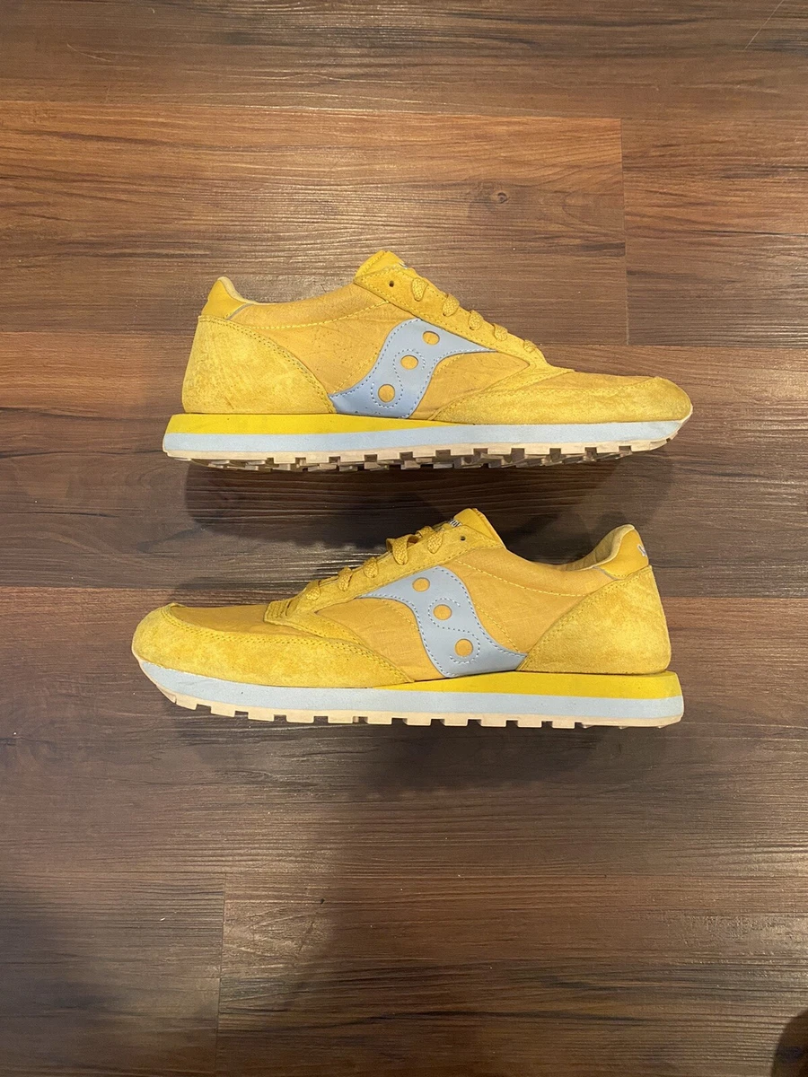 Size 13 Saucony Jazz Yellow Silver
