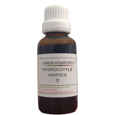  Hydrocotyle Asiatica Q10ML & 30ML Homeopathy Herbal Mother Tincture Liquid drop