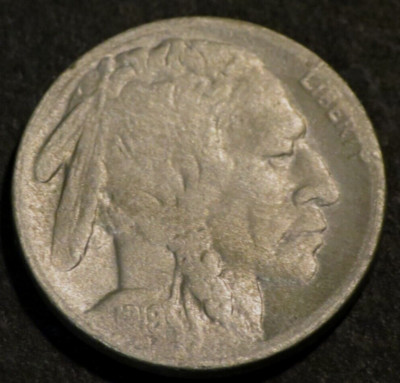 1919 S Buffalo Nickel Semi-Key Date Horn Details Holo-Restored Five 5c Coin B193