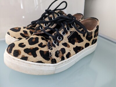 GIOSEPPO PONY HAIR UPPER& LEATHER LINING SIZE 36 ATHLETIC SHOES