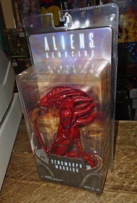 NECA ALIENS GENOCIDE RED XENOMORPH WARRIOR FIGURE 2015
