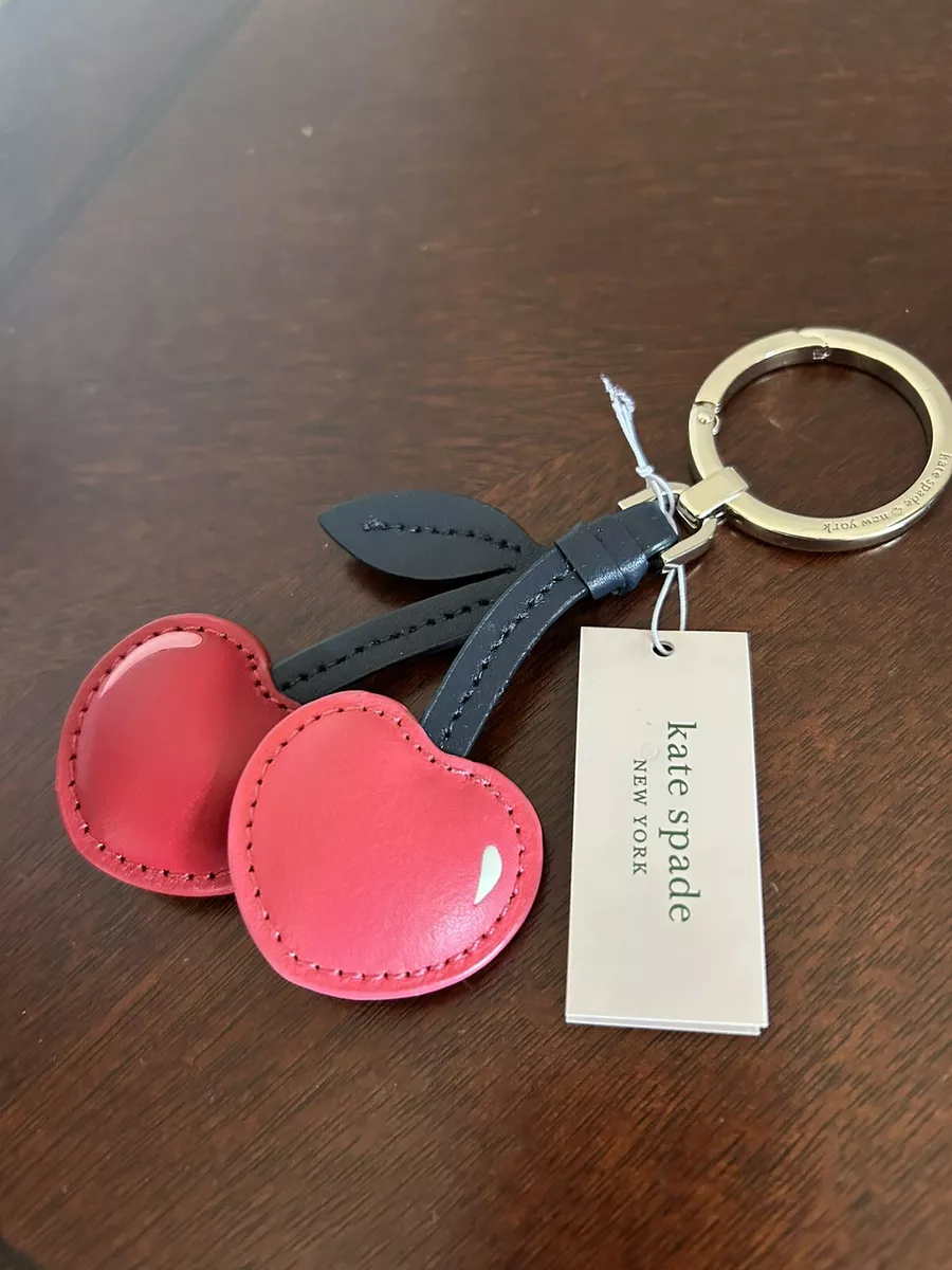 Kate spade cherry keychain sale
