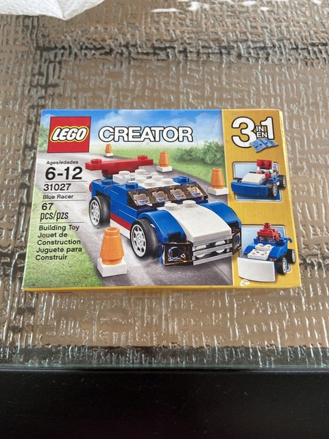 lego blue racer
