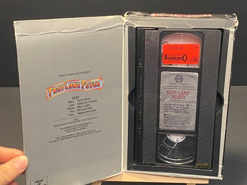 Fast Lane Fever OOP MGM/UA Home Video Action Movie VHS Tape Rare Big Box! - Picture 7 of 10
