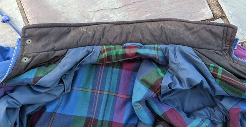 LOBO By Pendleton Blue Jacket Men's Size M Flannel Lined 3M Thinsulate USA - Picture 10 of 14
