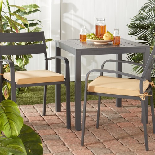 Almohadilla de asiento cuadrada Sunbrella de 17" - JUEGO DE 2 - Imagen 25 de 25