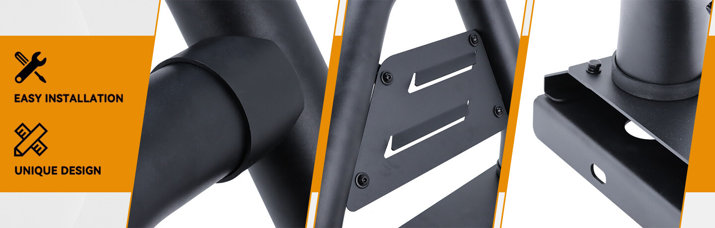 Universal Truck Sport Bar Full Size Roll Bar Chase Rack Bed Bar For Ram/F-150 US