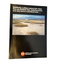 Leitz  Means Precision Worldwide  Brochure Pamphlet Advertisement West Germany