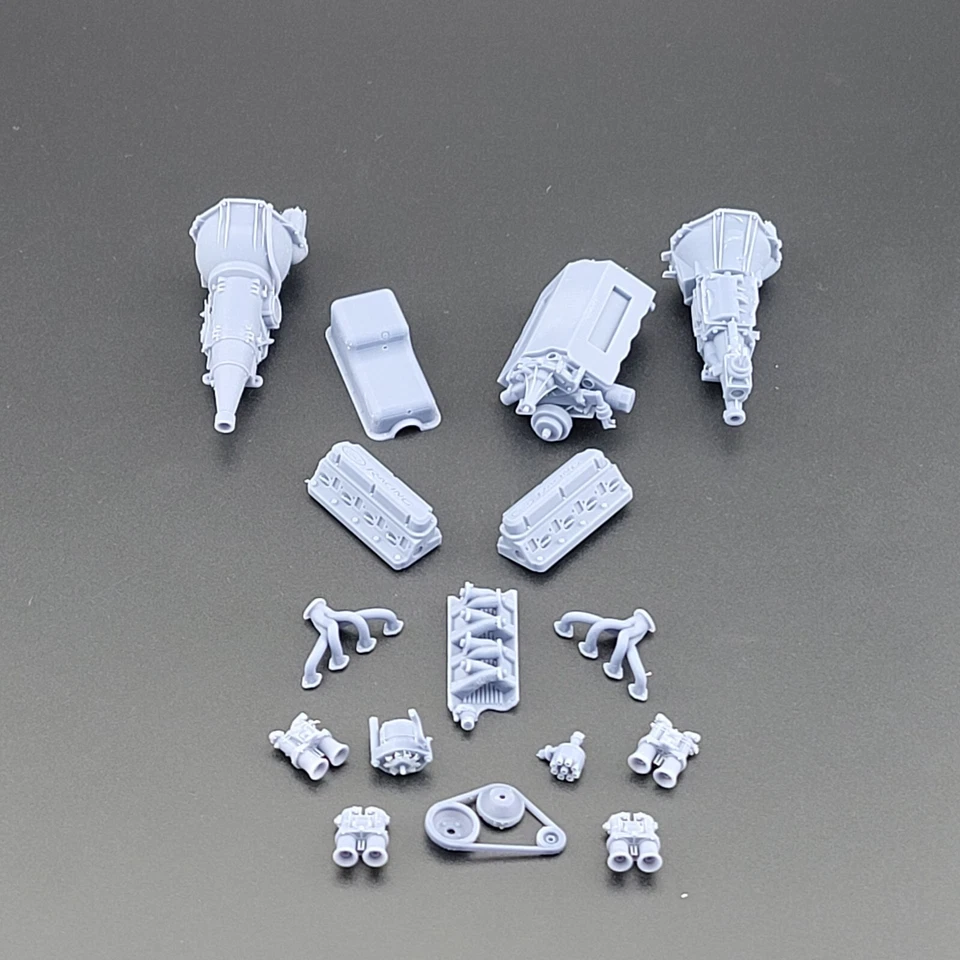 Ford 289/302 Windsor Cross Ram model engine resin 3D printed 1:24-1:8 scale - Image 3 of 3