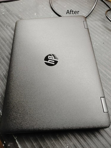 Cubierta de recubrimiento para computadora portátil HP ProBook 650 G2 sin contacto con textura negra + reposamanos - Imagen 7 de 10
