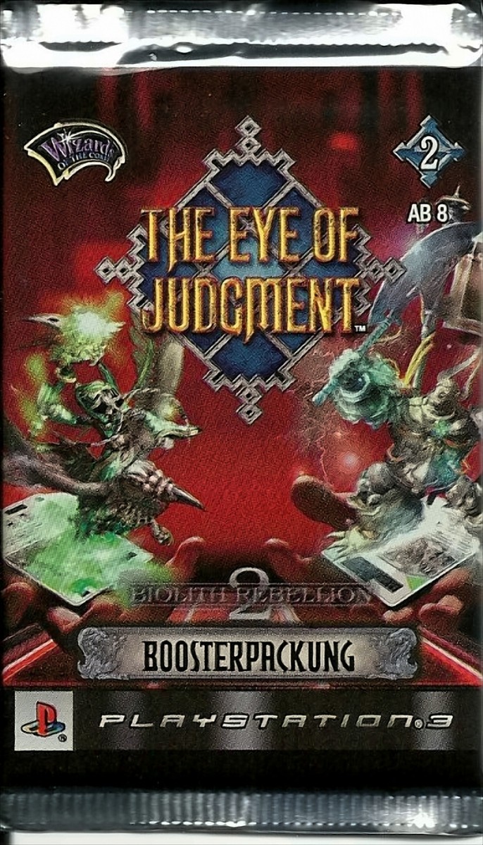 The Eye of Judgment Booster Biolith Rebellion 2 Neu & OVP