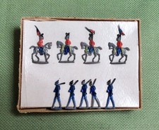 Set of Painted Flat Lead Soldiers From A Colonel's Estate.