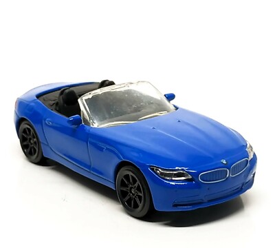 Majorette BMW Z4 Roadster Dark Blue - Wheel 8S Black 1:56 (3