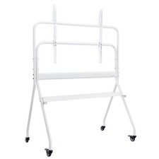 TV Stand on Wheels for 35-100" Flat/Curved Screens - Mobile Cart 198lb
