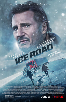BB4053 The Ice Road Film By Jonathan Hensleigh 2021 Movie Poster 11x17