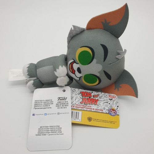 Funko Plushies TOM & JERRY TOM Plush Exclusive GameStop New With Tags Free P&P - Picture 7 of 12