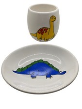 Dinosaurs Tumbler Soap Dish 2 PC Set Saturday Knight Ltd Taiwan