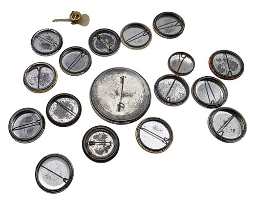 Vintage RUSH Button Pin Collection Lot Classic Hard Rock Band 18 Pins - Picture 2 of 2