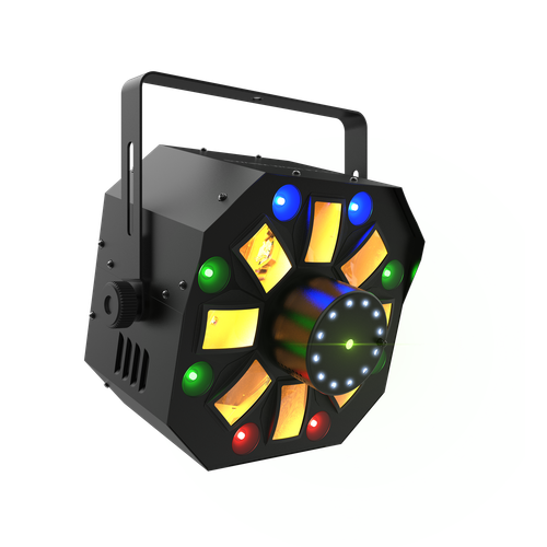 CHAUVET DJ Swarm Wash FX ILS 4-in-1 LED Effect Light Derby +Strobe +Wash +Laser