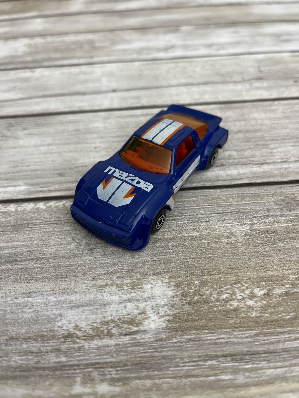 Vintage Matchbox Superfast Mazda RX7 Blue Die Cast 1982 Made In Macau ...