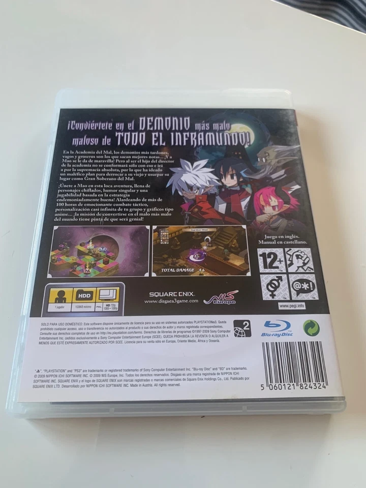 PACK LOTE DISGAEA 3 Y DISGAEA 4 - PS3 PLAYSTATION - PAL ESPAÑA - COMPLETOS, foto 2 de 4