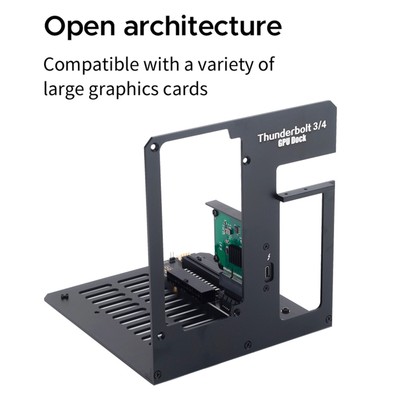 USB4 Thunderbolt 3/4 eGPU Dock Station Suport RTX4090 / RX7900XT  Graphics CarUq