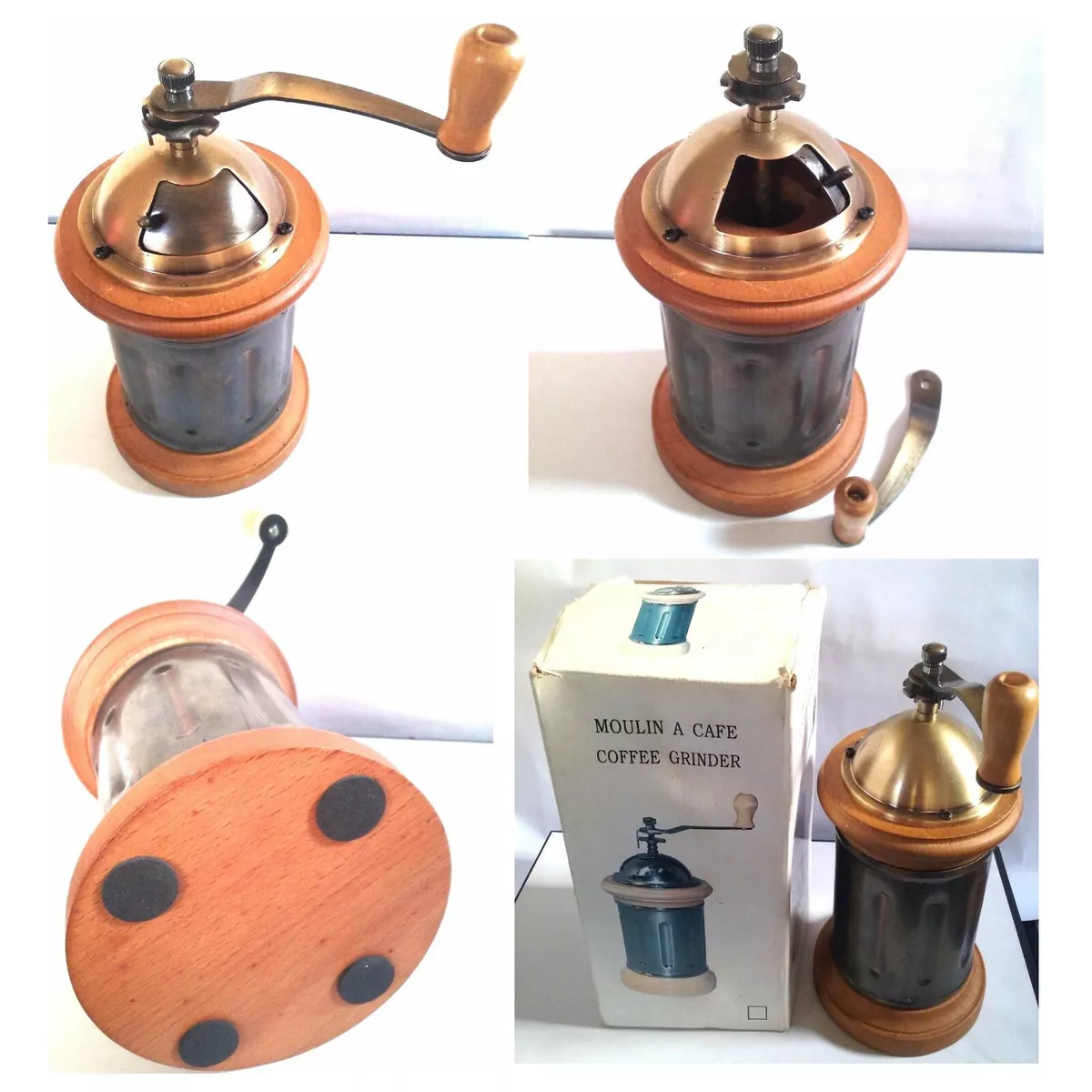 Vintage Coffee Grinder Masterpiece Old Manual Coffee Grinder