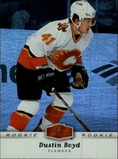 Dustin Boyd 2006-07 Flair Showcase Hockey Rookie Card #307 NMT Calgary Flames 