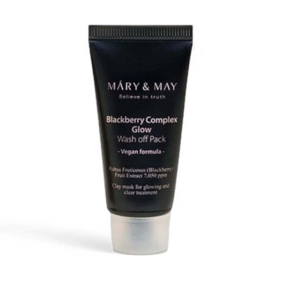 Mary&May Blackberry Complex Glow Wash Off Pack Mini 30g #git