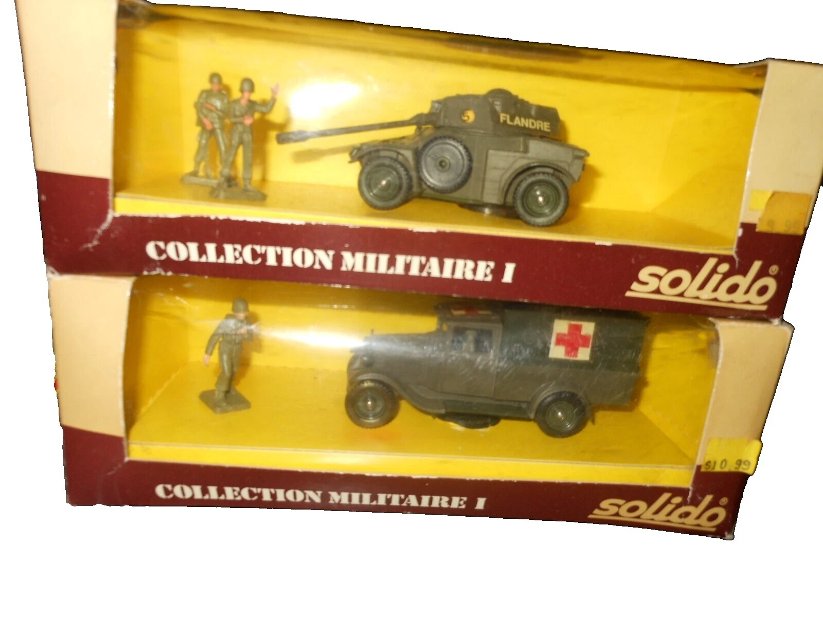 Solido 1:50 brinquedo e de metal fundido ambulâncias