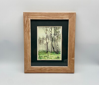 Misty Aspen by Janice Hoyt of Payson AZ Artist Enhanced Giccle Print Framed Art
