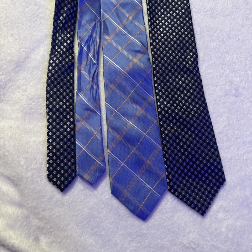 Мужской шелковый галстук Michael Kors размер 59 дюймов x 3 дюйма набор из 2 - Изображение 3 из 4