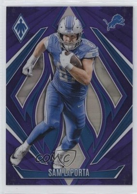 2024 Panini Phoenix Purple Sam LaPorta #127 12ps
