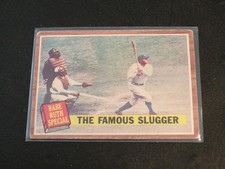 1962 Topps #138 BABE RUTH card! YANKEES! HOF!