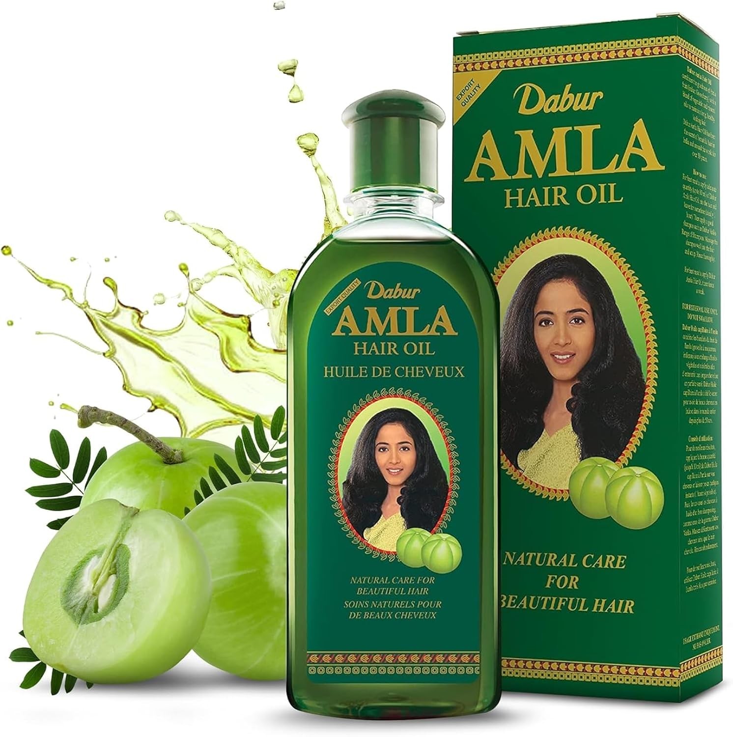 Dabur Amla Hair Oil 100ml - Controls Hair Fall, Strengthens & Promotes Growth,