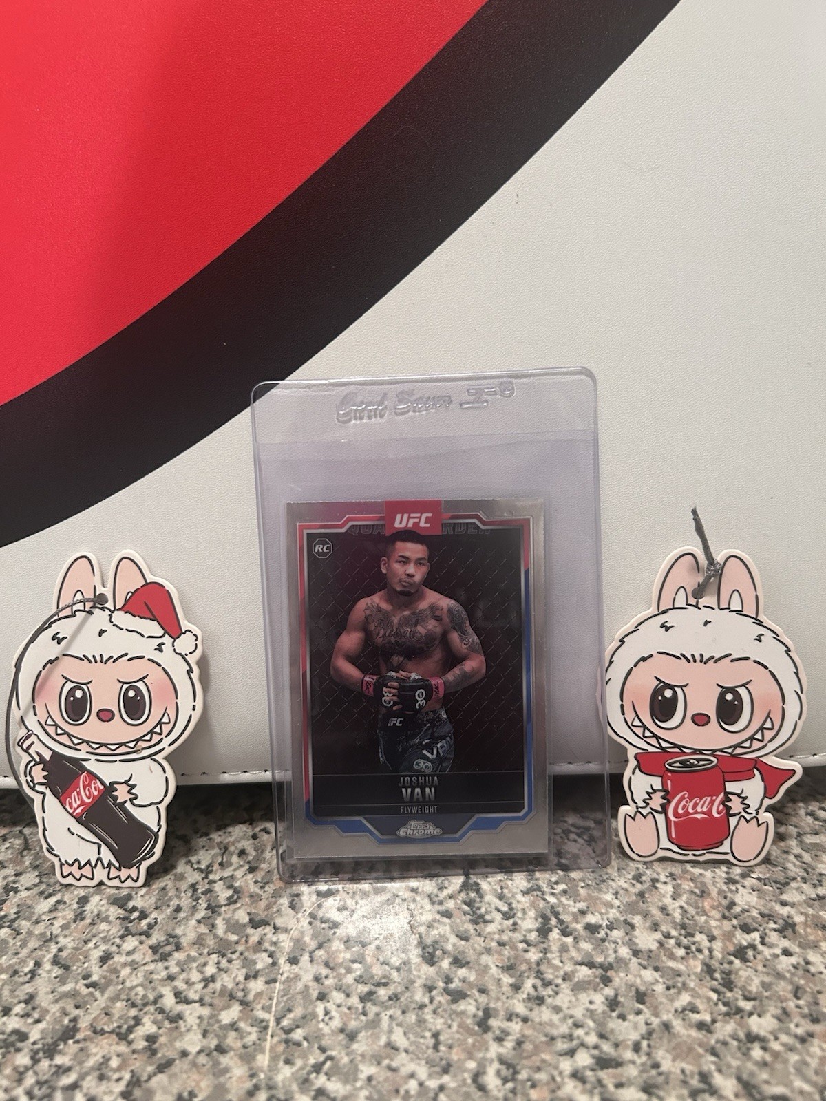 2025 Topps Chrome UFC #136 Joshua Van Rookie