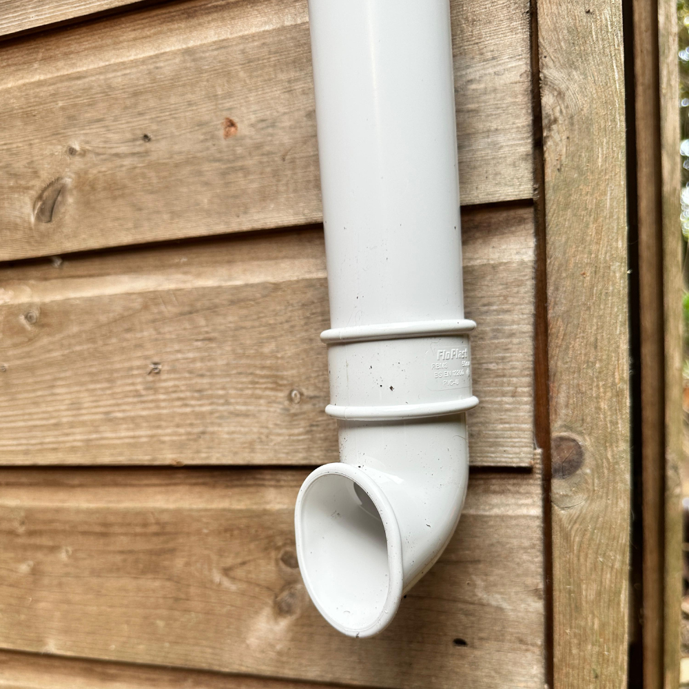 Mini Gutter Kit Mini Gutter Kit for Shed, Greenhouse & Outhouse – Complete Rainwater ...