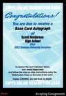2022-23 Bowman Inception University Autograph Scoot Henderson ROOKIE AUTO EXCH
