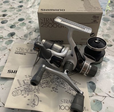 Shimano Stradic X 2500 GTM Angelrolle m. Kampfbremse Top Zustand OVP + 2. Spule 