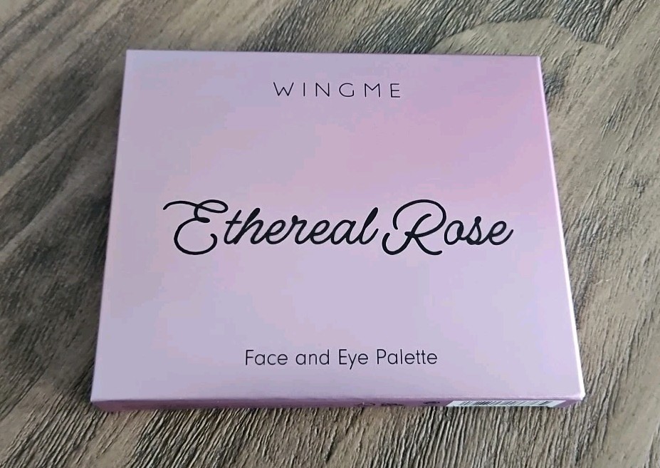 WINGME Ethereal Rose Face and Eyeshadow Palette Light-Medium NIB