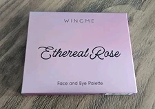 WINGME Ethereal Rose Face and Eyeshadow Palette Light-Medium NIB