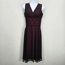 Vintage Y2K Babydoll Midi Dress 12 Lace Whimsigoth Vamp Fairy Romantic Goth HOCO