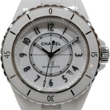 CHANEL J12 H5700 White Case Size 38mm Wrist Size 20cm Men's Used Watch #2113