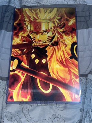 3d Lenticular Naruto Print