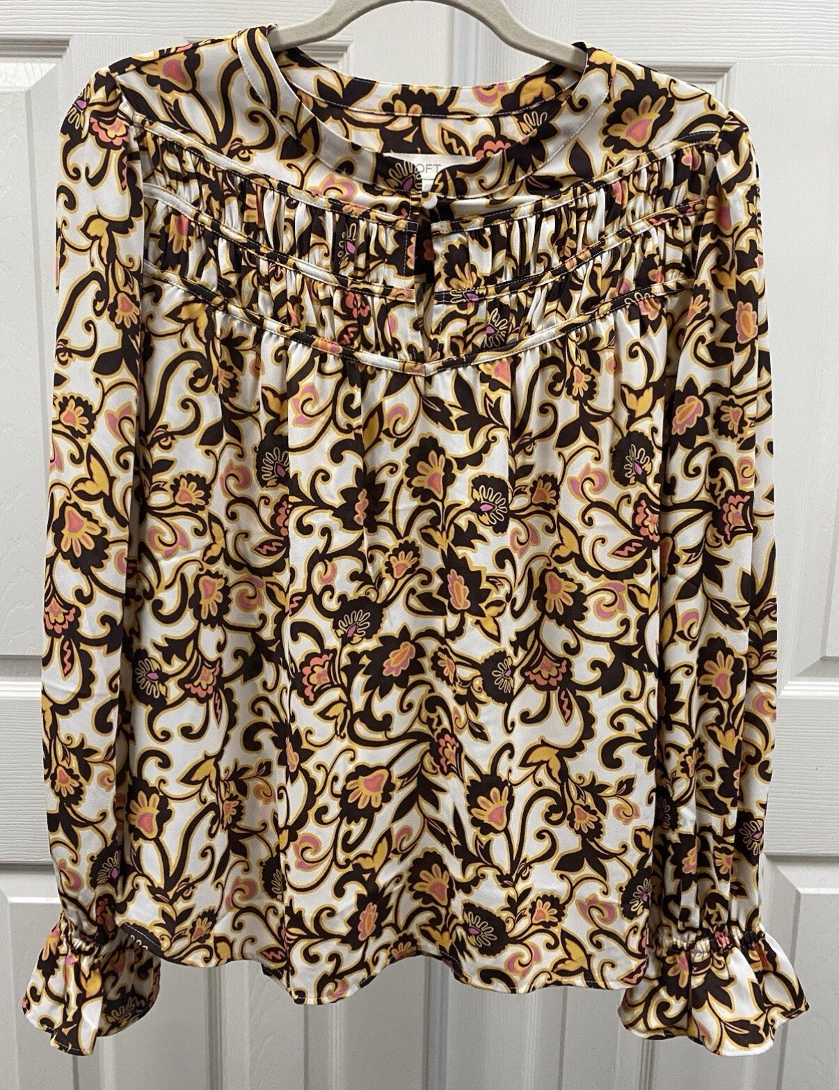 Women's Boho Blouse Bundle Medium LOFT STITCH FIX… - image 9