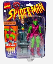 Marvel Legends Spider-Man Retro GREEN GOBLIN  Action Figure damage box sale