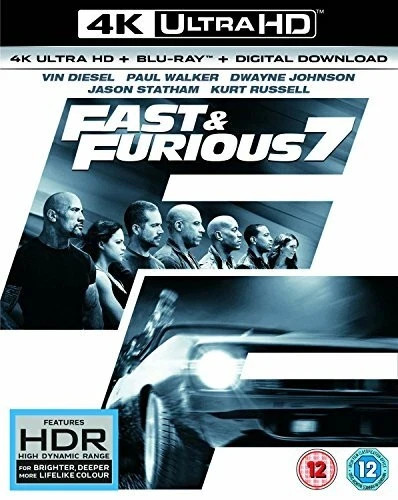 Fast and Furious 7 (4K UHD  + Blu-ray +  Digital Download) **NEW**