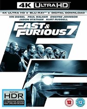 Image of Fast and Furious 7 (4K UHD  + Blu-ray +  Digital Download) **NEW**